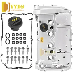11127646552 For BMW Mini Cooper N18 R55 Citroen DS Engine Cylinder Head  Aluminum Valve Cover Gasket Assembly 11127603390 0248S7