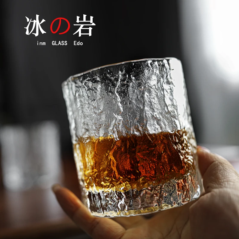 Whiskey Glasses 8oz Old Fashioned Cups Cocktail Rocks Glasses with Coasters and Luxury Box Crystal Tumblers for Scotch,