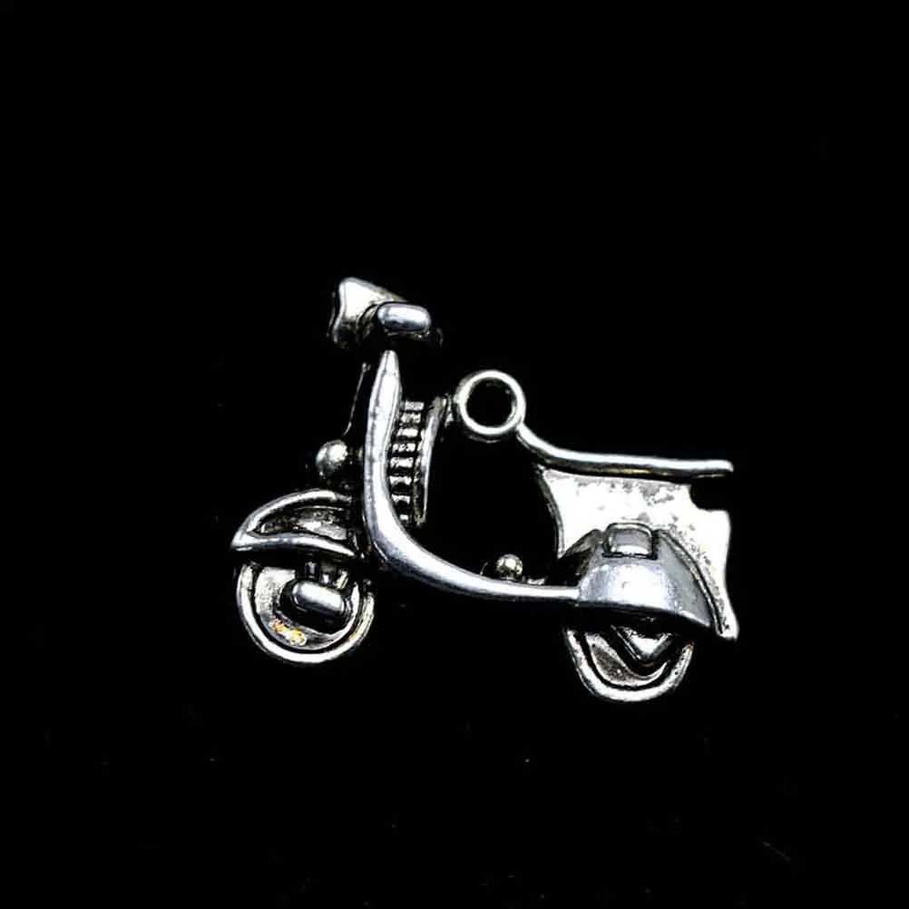 

20pcs Mini Motorcycle Pendant Alloy Metal Charms for DIY Necklace Bracelet Jewelry Making Supplies Crafts Accessories Gift