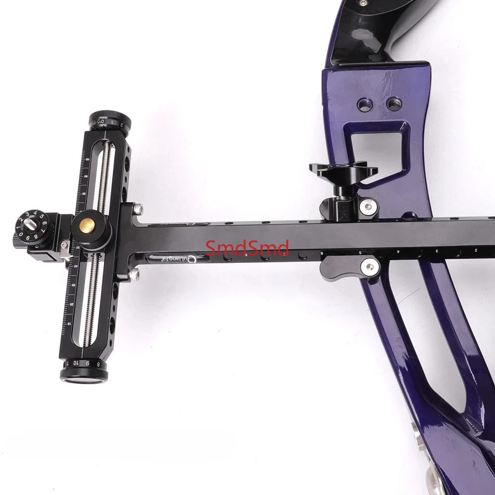 Archery Recurve Bow Scope Sight  Four-way adjustable Aluminum Alloy Material Outdoor Shooting Sports Hunitng Accessories