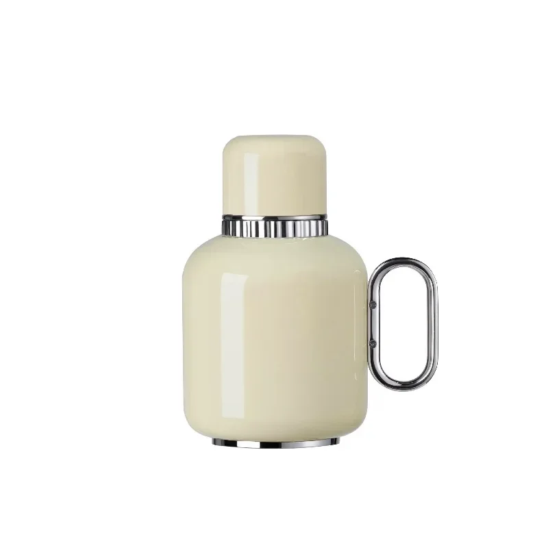 OEMPure titanium stewed teapot Mechanical temperature display thermal insulation Titanium pot Heirloom pot Car portable tea kett