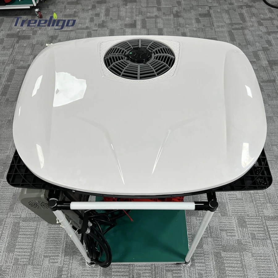 

2024 New Type Electric Aire Acondicionado 12v 12 Volt Rooftop Camper Rv Trailer Truck Tractor Van Caravan Air Conditioner