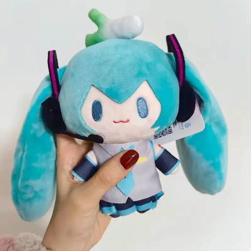 15cm Hatsune Miku Fufu Dingbao Series Plush Doll Anime Peripheral Plush Pillow Decorative Doll Toy Girls Birthday Christmas Gift