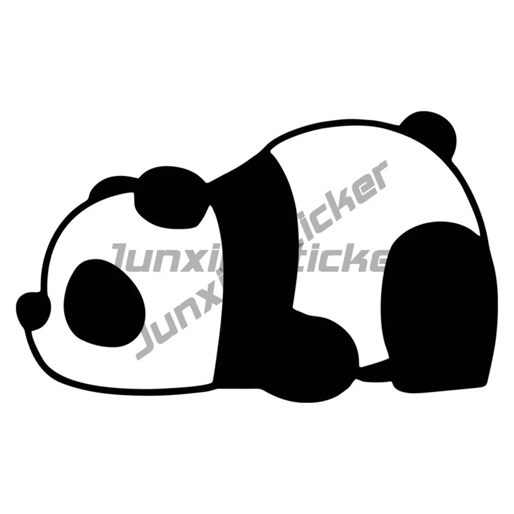 

Cute Panda Vinyl Car Stickers Waterproof Decals for SUV RV Truck Travel Camping Creative Auto Decor Accessories
