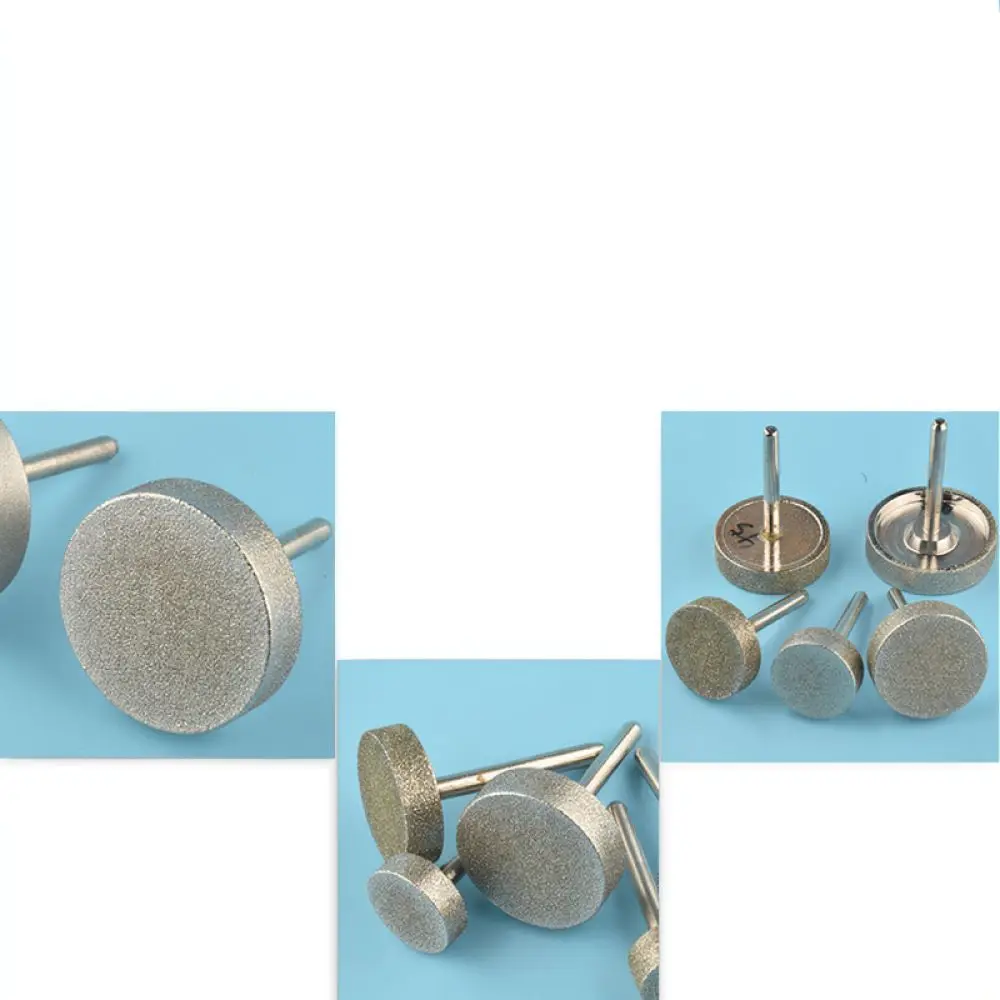Electroplated Diamond Grinding Wheel T Shaped Disc For Rotary Tool Jade Tungsten Steel Alloy Flat Surface Polishing Head
