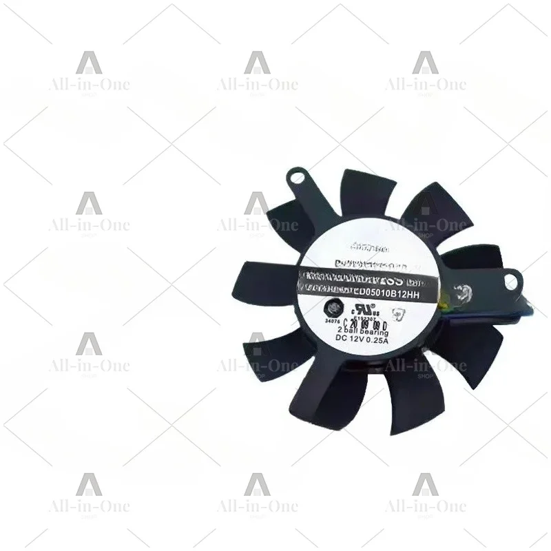 Suitable for 5010 5CM frameless graphics card device fan PLD05010B12HH2
