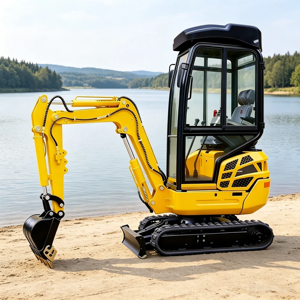 

Mini Excavator Construction 1.0Ton 1.7Ton 2.0Ton 3.0Ton Kubota engine Diesel engine CE Energy Saving Cab