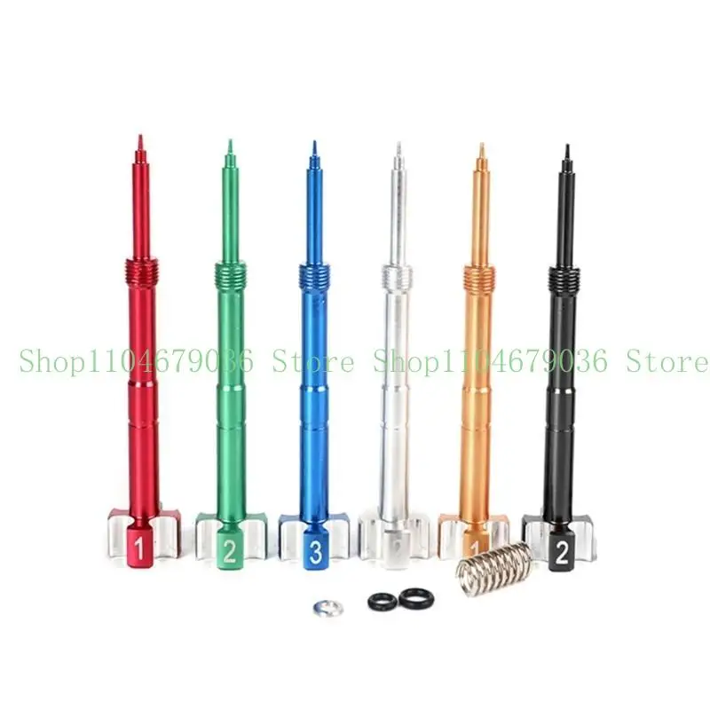 Air Mixture Screw Set Pilot-Screw Adjuster for FCR PWK Carburetor Motorcycle Dit Pit Bike ATV Replacement Accessory