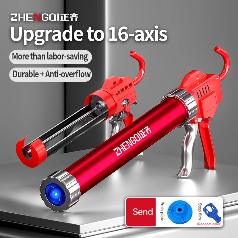 

Glue Gun Finishing Tools Glue Seals for Doors and Windows Manual Caulking Gun Glass Corner Seam Filling Construction Hand Tools
