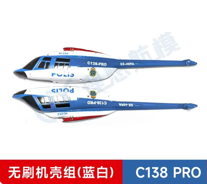 RC ERA C138 Pro BELL RC Helicopter Spare Parts C138Pro Body Shell Motor Gear MainTail Blade Receiver Servo Frame Linkage