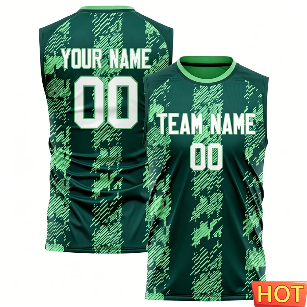 Basketball team jersey Custom Name Team Soccer Football Jersey Summer Men Tshirt Harajuku Tops Men's Training Sports vest tops