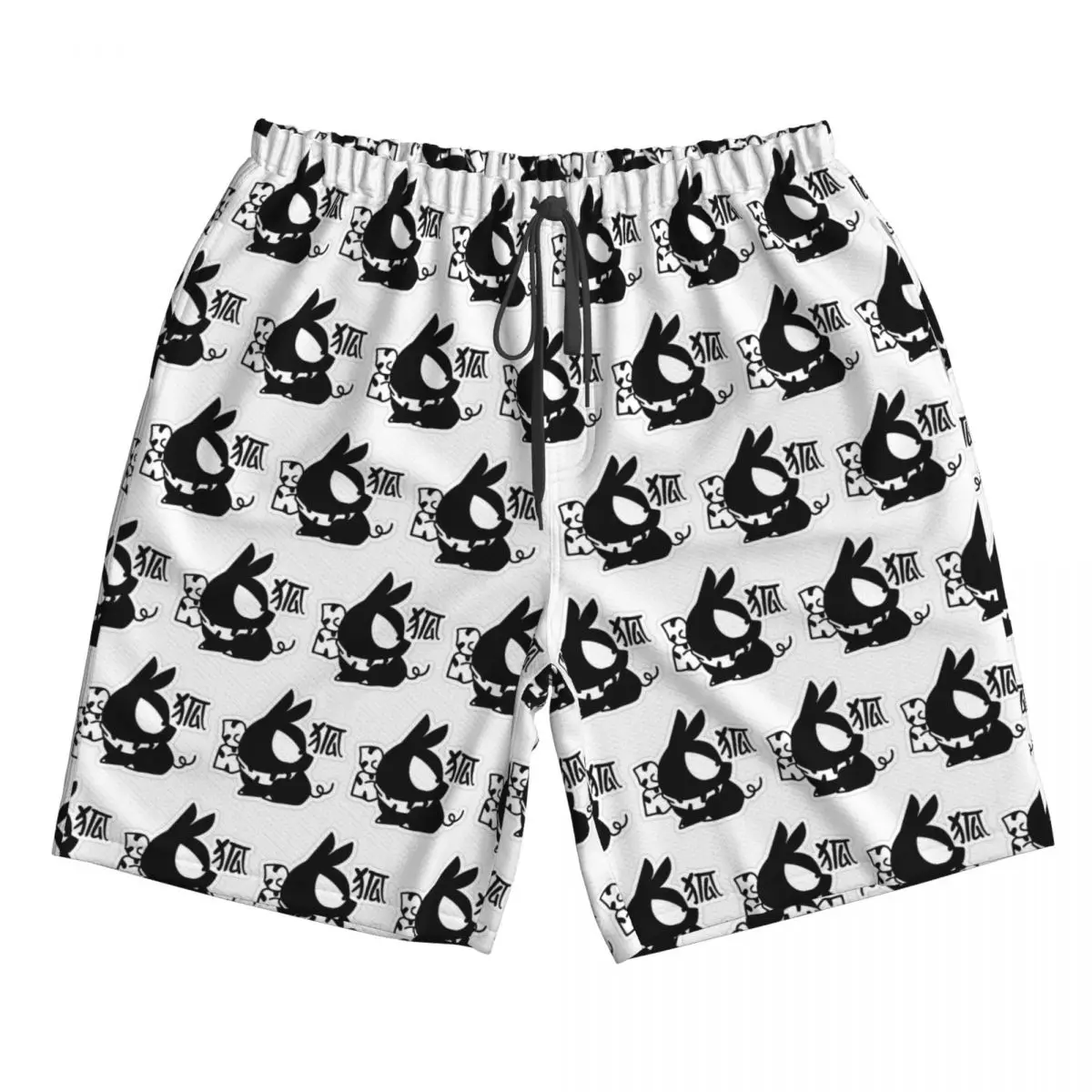 

Kanji Ranma Anime Manga Trunks Beach Board Shorts Casual Quick Dry Swim Summer Men Pants