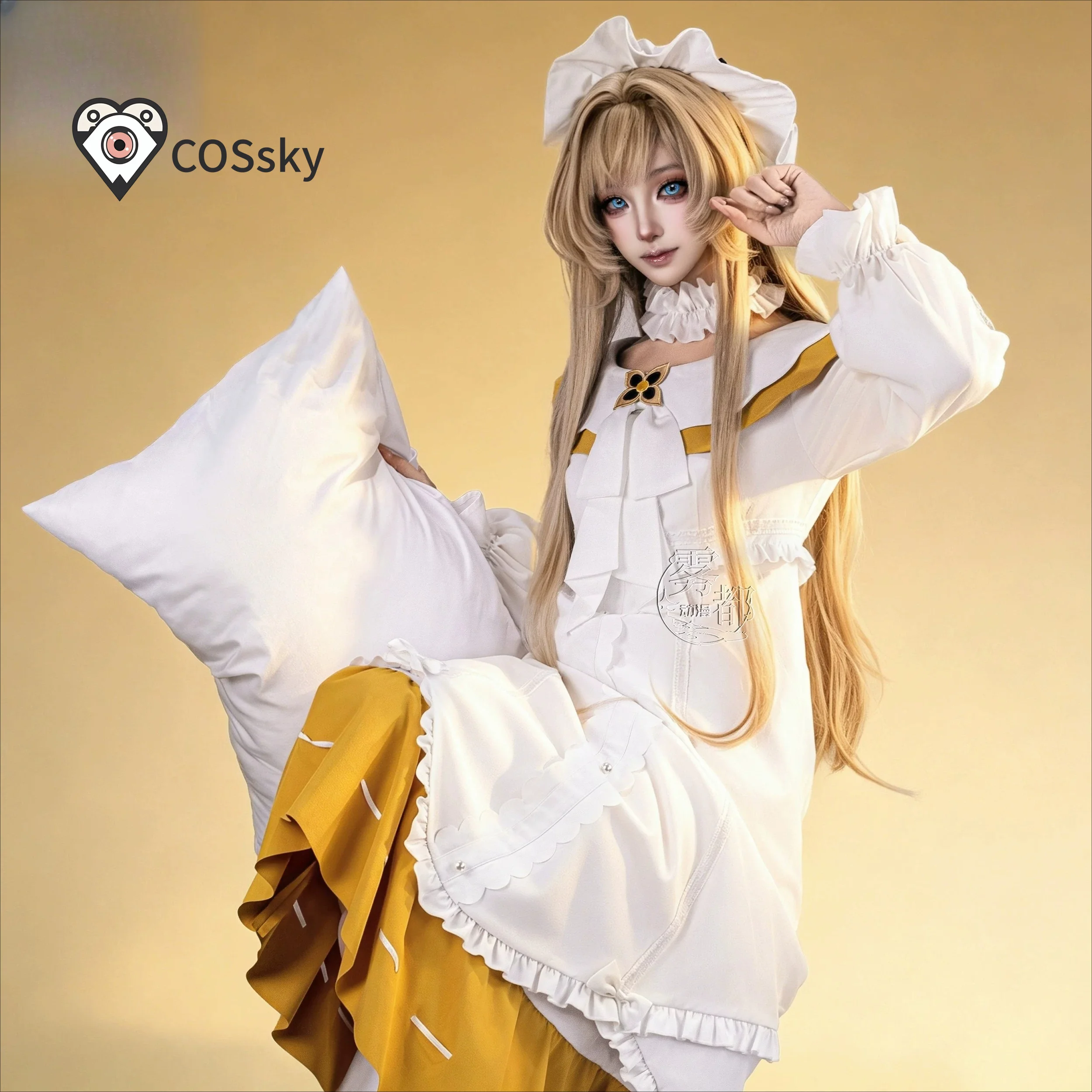 

Game Genshin Impact Marionette Sandrone Cosplay Costume Adult Carnival Anime Halloween Party Costumes Women Sweet new nightgown