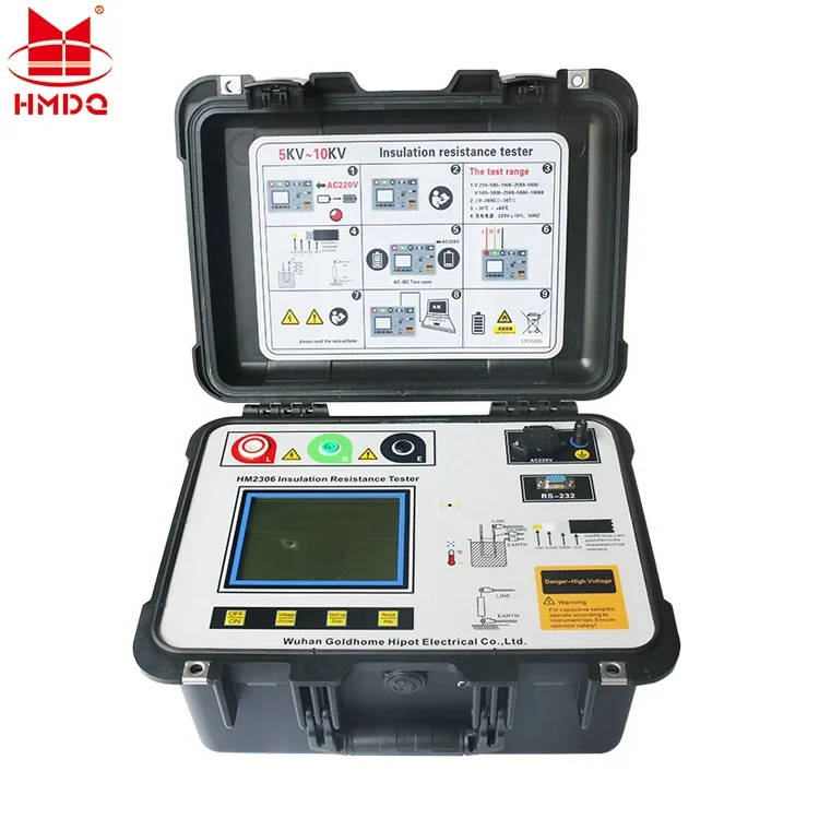 China Made Hmdq 5000V. 10000V  IR Measuring Tester Insulation Resnce Test Instrument