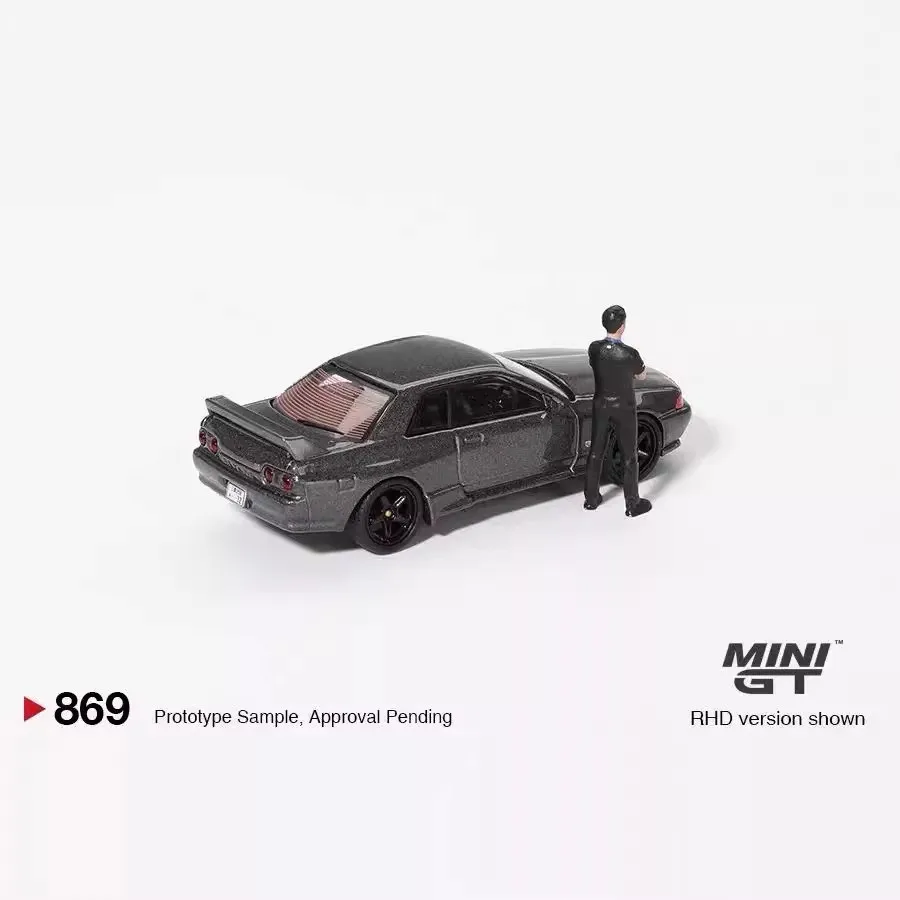 

MINIGT TSM 1:64 Gifts for Teenagers 869 Skyline R32 Diecast Model Car