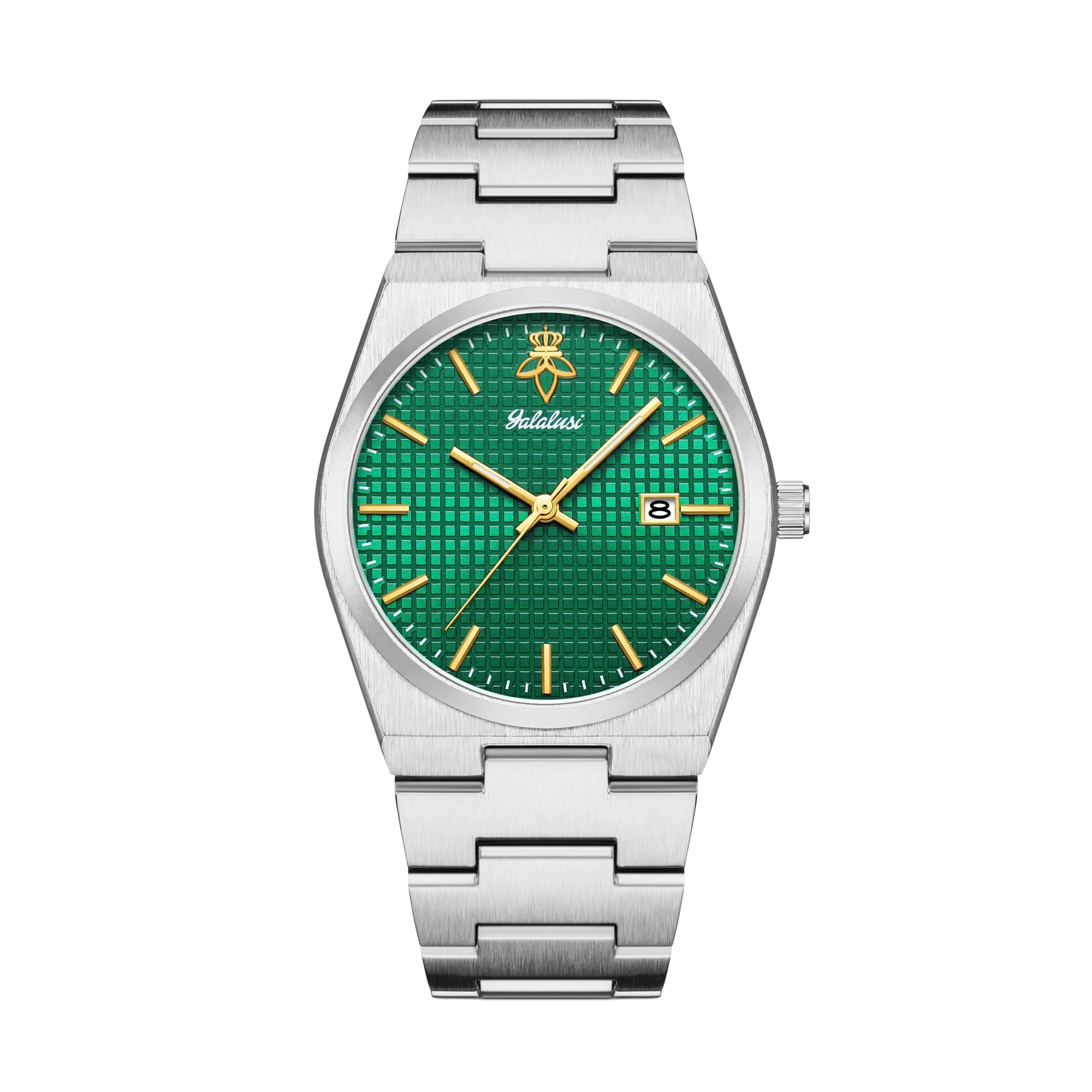 

Женские часы YaLaLuSi, модные водонепроницаемые спортивные роскошные кварцевые часы из нержавеющей стали со светящимся циферблатом и зеленым циферблатом, бесплатная доставка