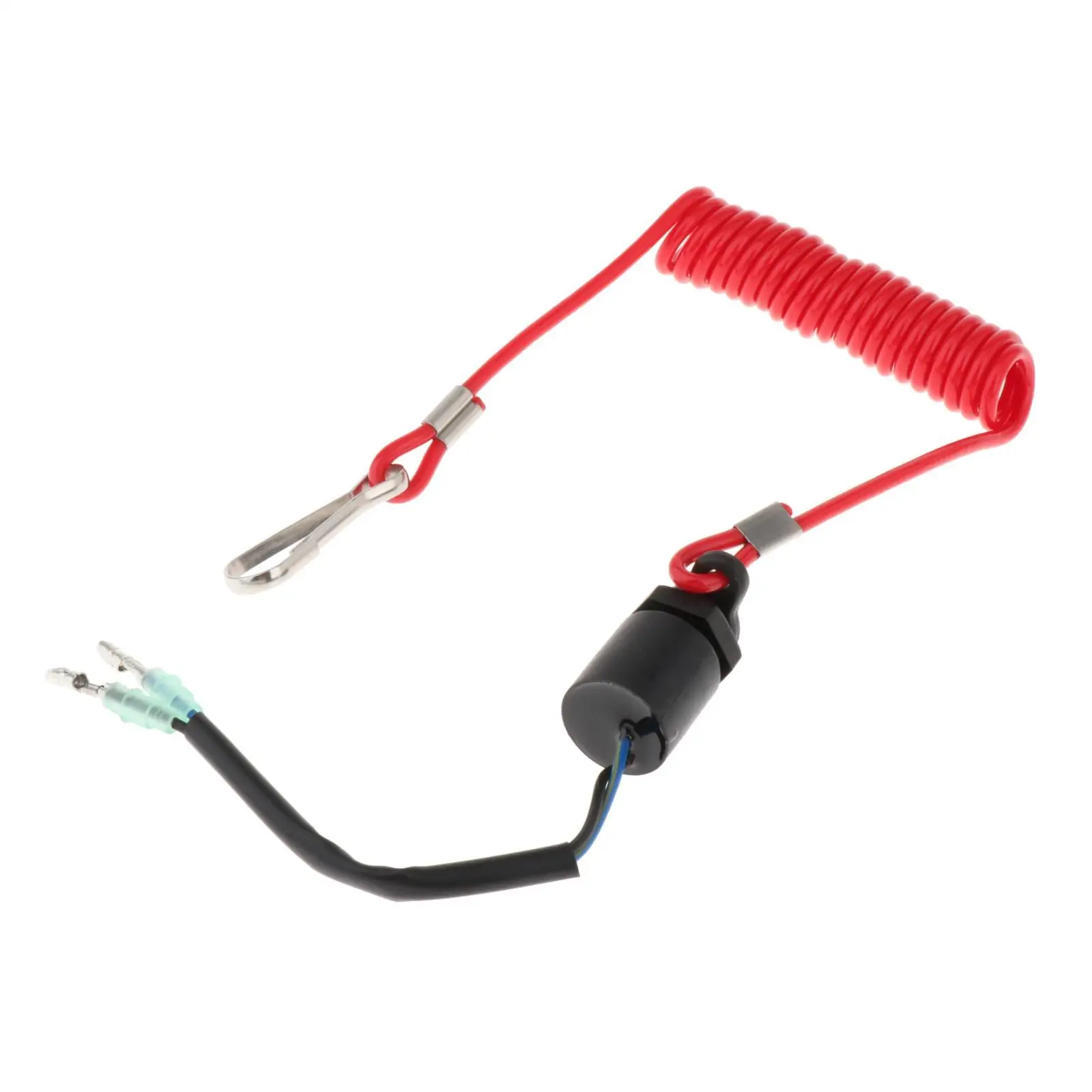 Boat Outboard Switch 37820-92E03 Boat Engine Emergency Stop Switch Boat Kill Switch with Lanyard for Suzuki DT DF 4HP-100HP