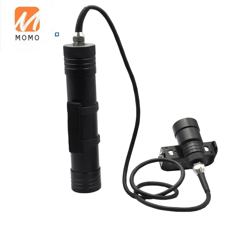 Deep sea100 meters Super Bright  dive flashlights IP68 Waterproof  Scuba Led Diving Light