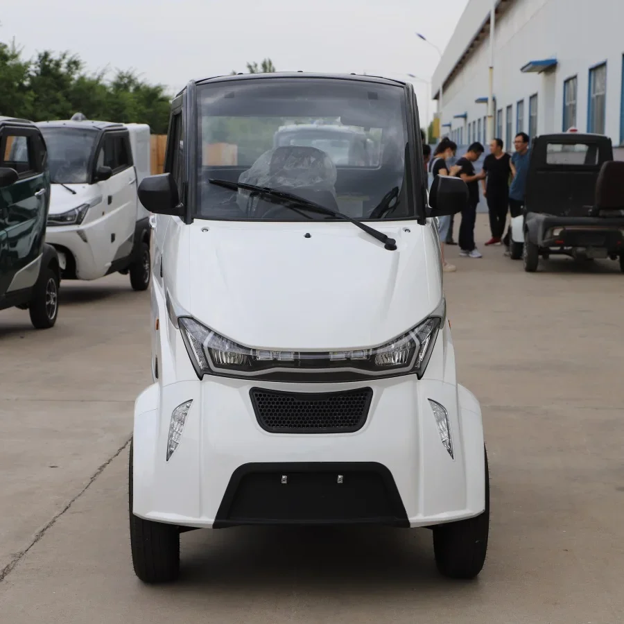 EEC certified family spare vehicle new energy and environmental protection four-wheeled electric car