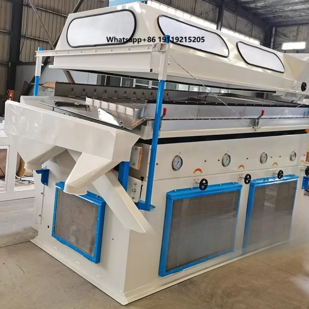 Seed Processing Machine Peanut  Beans Specific Gravity Table Separator