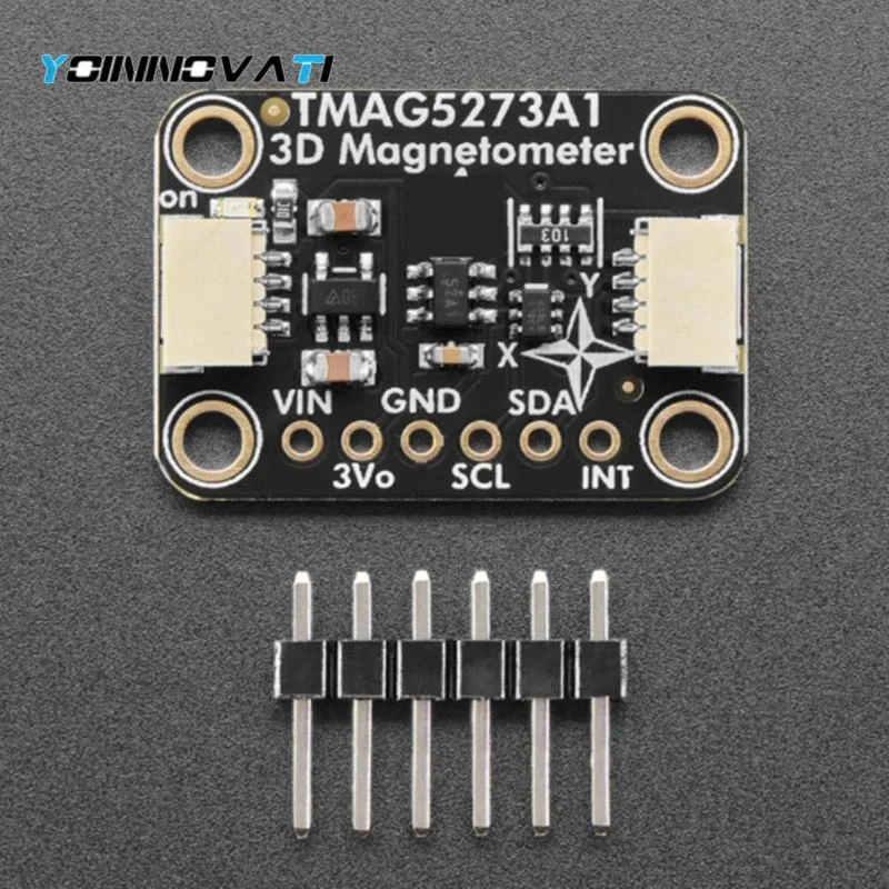 1PCS TMAG5273A1 TMAG5273A2 Three-Dimensional Linear Hall Magnetic Sensor Breakout Board with I2C Interface