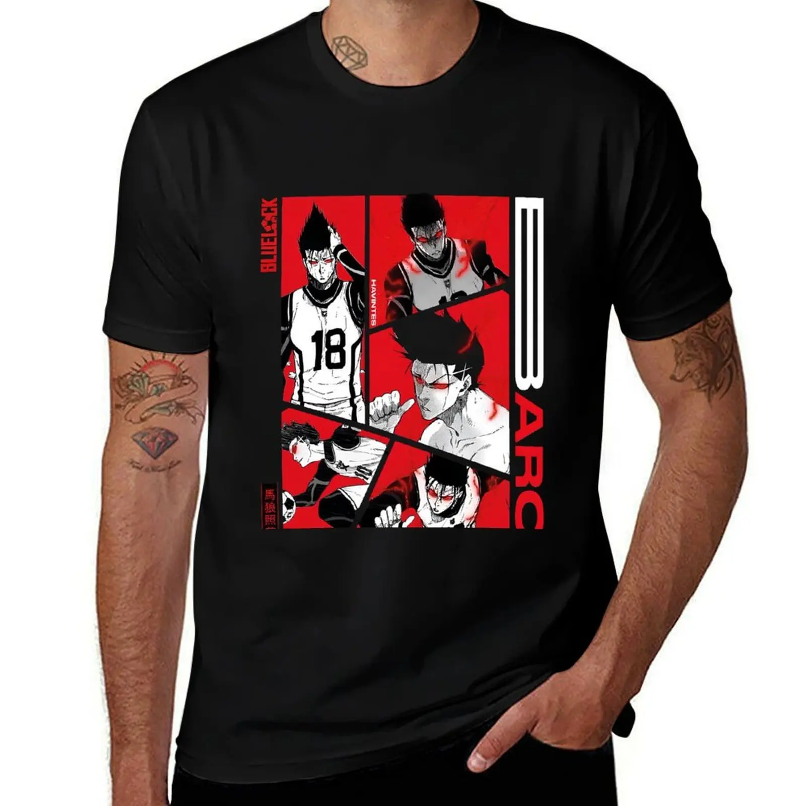 Shoei Barou Art T-Shirt Holiday All Match T-Shirt