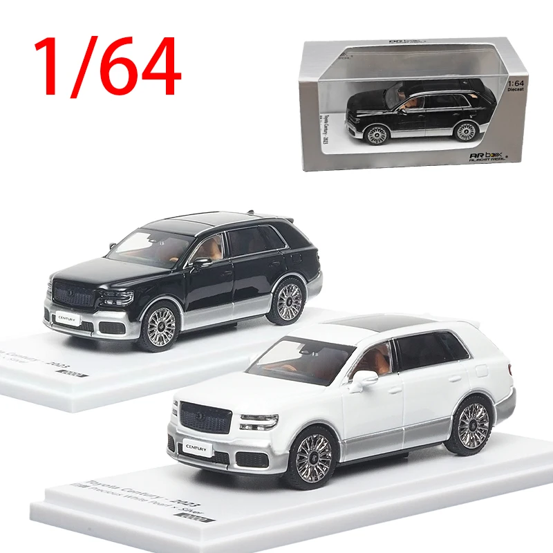 

AR Box, литая под давлением модель автомобиля Toyota Century в масштабе 1/64, 2023, модель из сплава Toyota Century, игрушечный автомобиль, оригинальная коллекция коробок