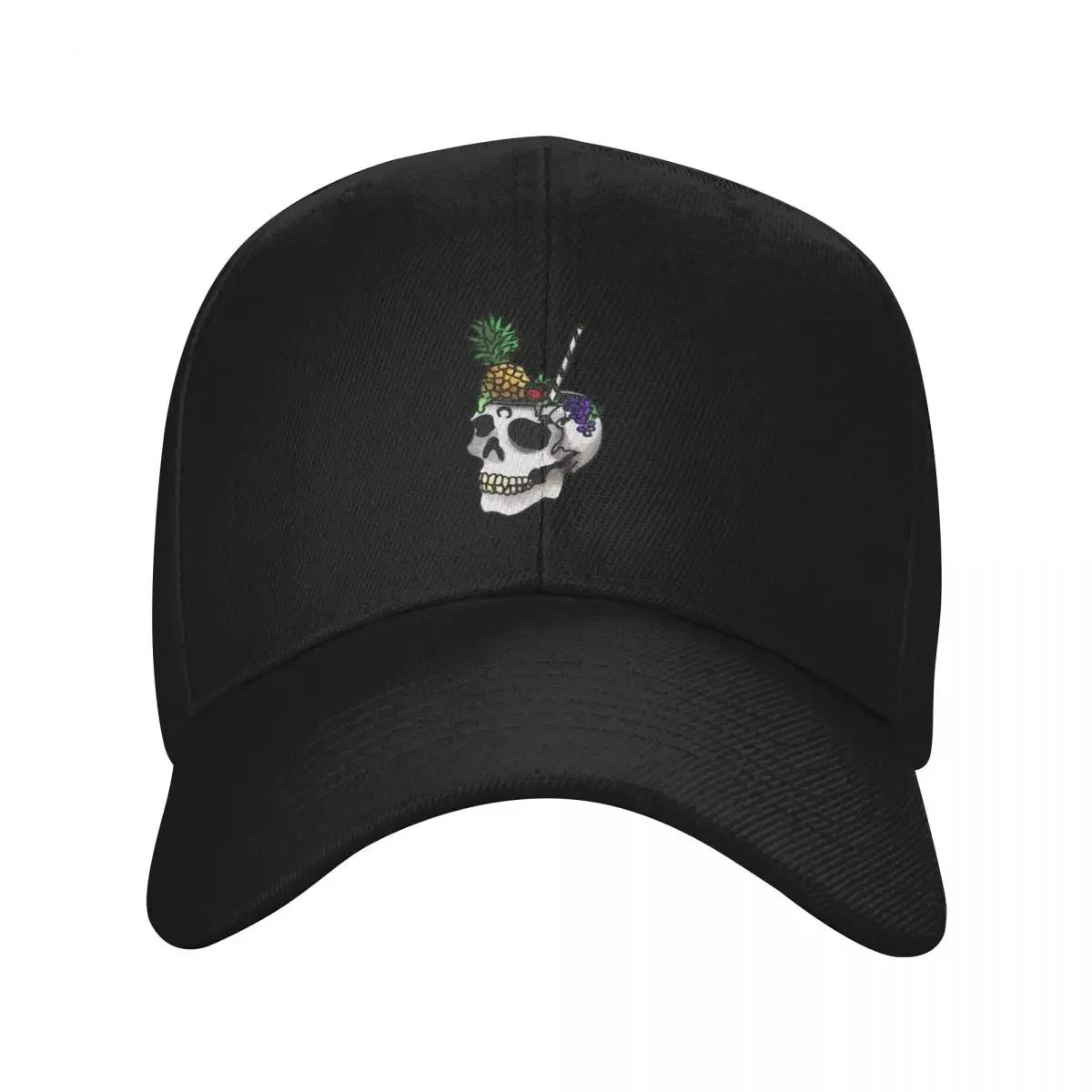 Stained smoothies skull Baseball Cap Ball Cap Rugby New Hat Golf Golf Men Women's