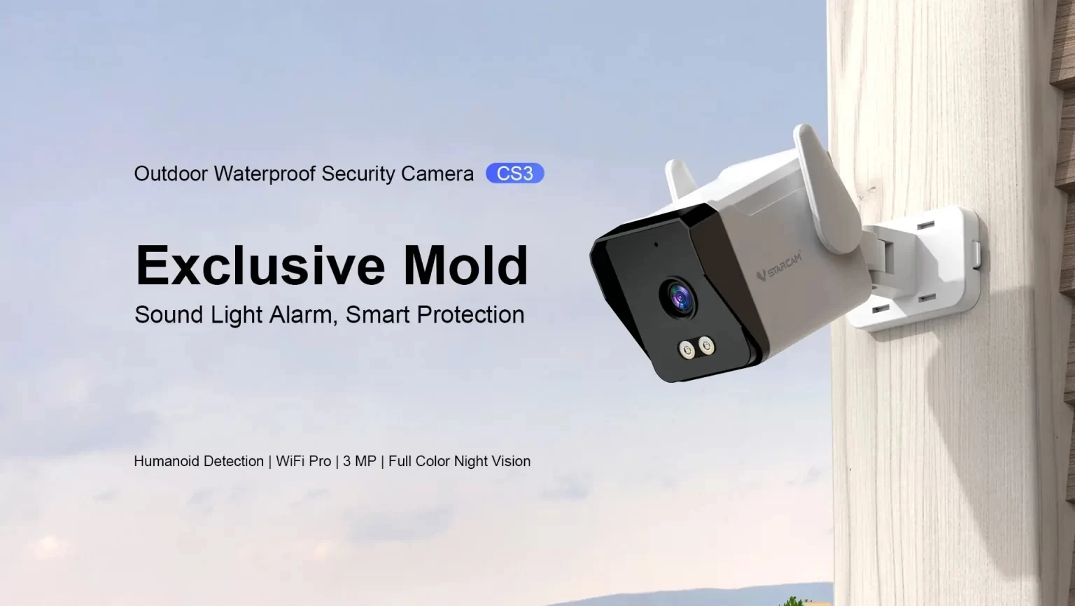 3MP 1296P O-Kam APP  Battery Power IP Camera Full Color  Outdoor Water-Proof Bullet Camera Home Security CCTV Monitor