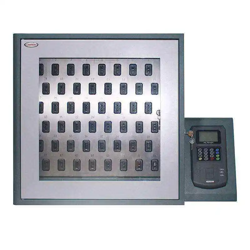 قفل خزانة صندوق المفاتيح المعدنية الإلكترونية مع ميزات أمنية للمفاتيح الفارغة