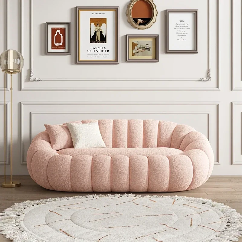 

Postmodern Luxury Living Room Sofas Lazy Couch Recliner Floor Sofas Cute Decor Garden Accent Modern Muebles Trendy Furniture