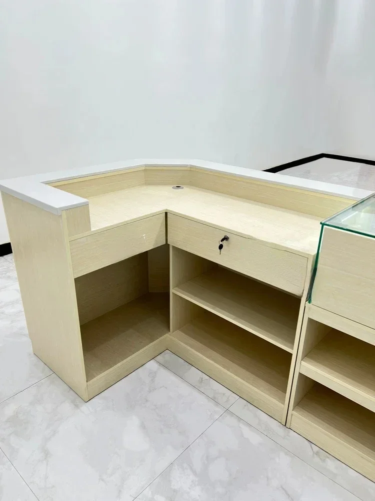 Hot SalesHigh End Solid Wood Cigarette Cabinet, Supermarket Convenience Store, Cigarette Display Rack, Cashier Combination