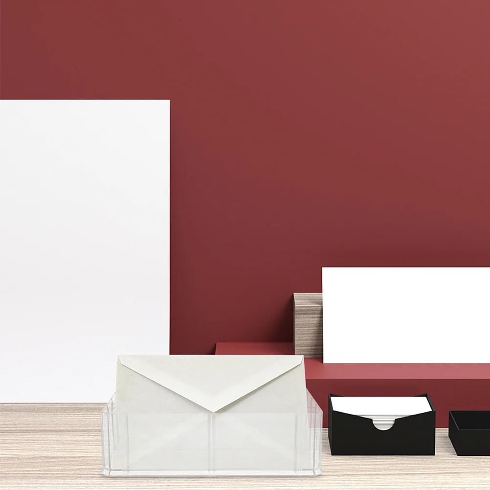 2 قطعة منظم أموال أكريليك صندوق نقود متعدد الشبكات لعلبة عرض تخزين المنزل في المكتب والفصول الدراسية