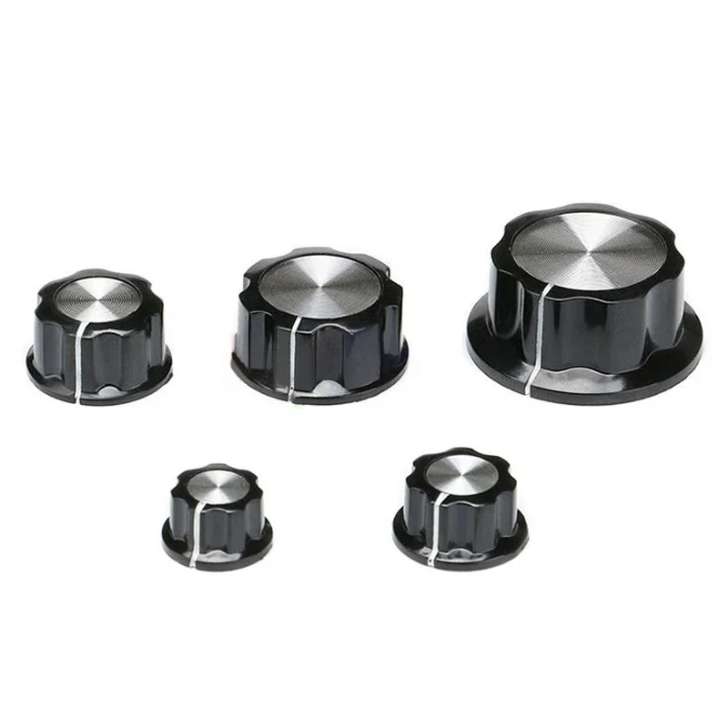 1 ~ 50Pcs MF-A01 MF-A02 MF-A03 MF-A04 MF-A05 전위차계 손잡이 캡 로터리 스위치 손잡이 캡 6mm RV24 3590S WHT118 WXD3 용