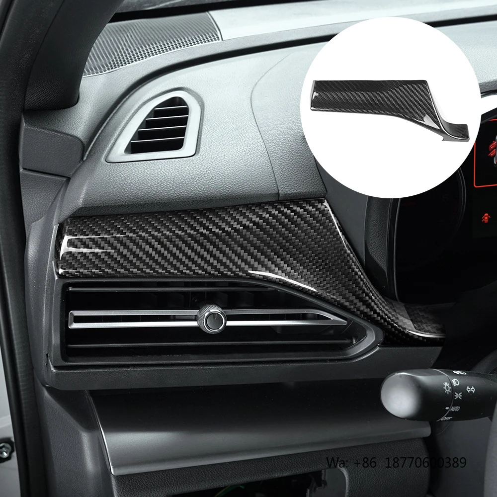 

Shasha Carbon Fiber Dashboard Air Vents Decoration Car Interior Accessories Protection for Subaru WRX STI 2022
