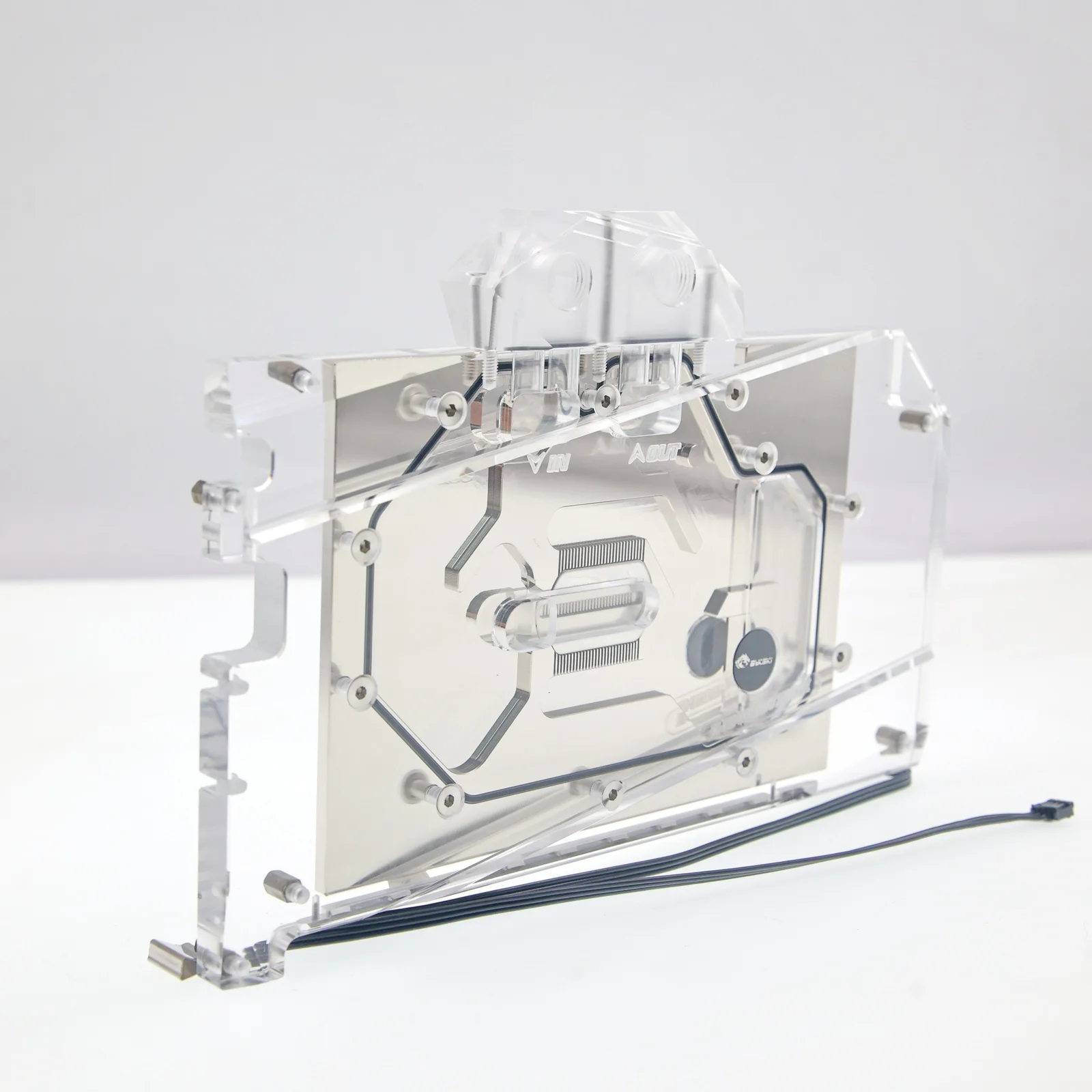 

Кулер для видеокарты Bykski Full Cover RGB GPU Block Cooler для Colorful RTX 4090 Advanced OC N-IG4090VXOC-X-V2