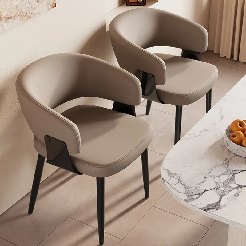 Kursi Makan Mewah Ergonomis Kursi Makan Rias Portabel Kayu Restoran Furnitur Salon Sillas Tunggu Nyaman