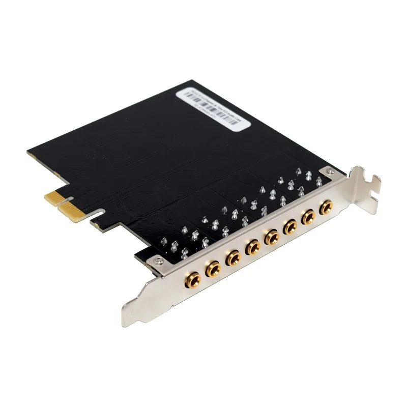 PCIe X1 SE-CM6646A-4CH Internal Four Independent Channels HD Audio Sound Card AI Noise Reduction