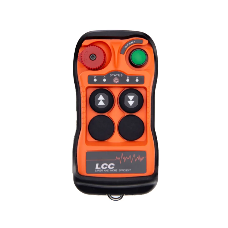 LCC Q200 Crane Industrial Remote Control 2 Button Wireless Electric Hoist Concrete Truck Construction Machinery Controller