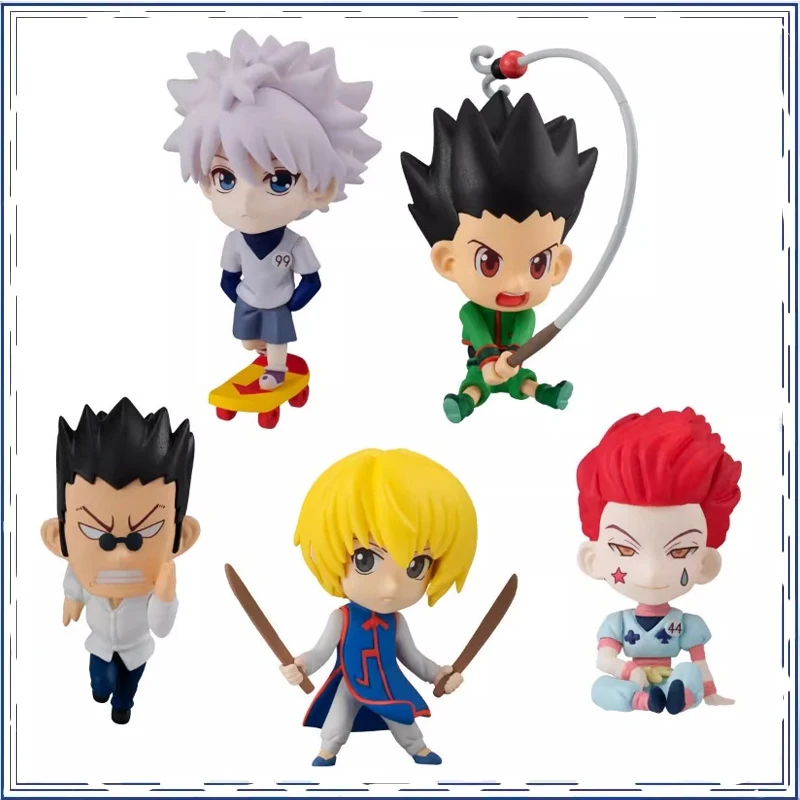 BANDAI Anime HUNTER HUNTER Killua Zoldyck GON·FREECSS Christmas Gifts or Collection Genuine Action Figure Model Toys