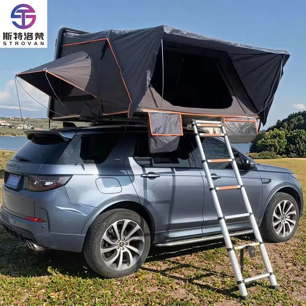 

STLF LZS China Manufacturer Ikamper Canopy Fast Fit Hard Shell Roof Top Tent 4 Person Pickup Hardshell Roof Tent for Sales