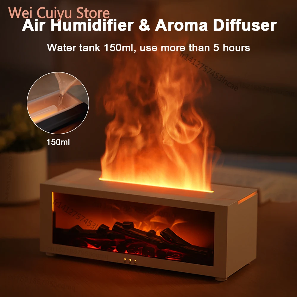 الهواء المرطب الزيوت الأساسية المرطبات المنزل رائحة المرطب لهب التلقائي العطر الناشر مع مصباح ليد التحكم عن بعد