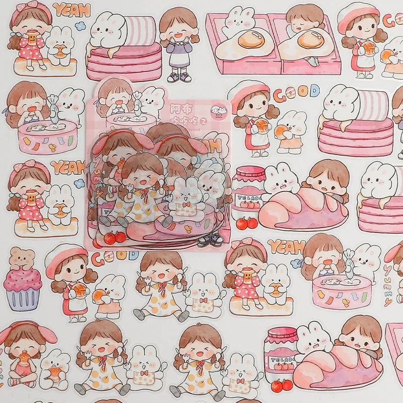 Waterdichte Leuke Hand Account Stickers Kawaii Koreaanse Planner Stickers