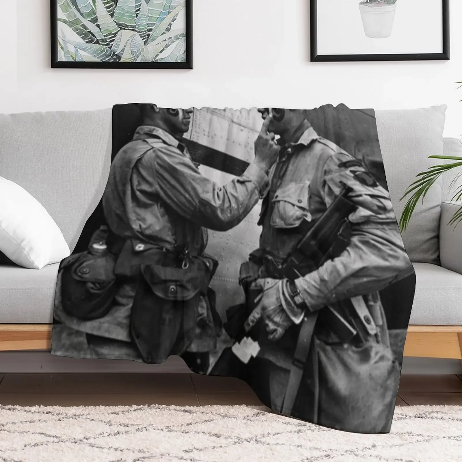 Filthy 13 warpaint D-Day WW2 Throw Blanket Bed Luxury Sofa Blankets