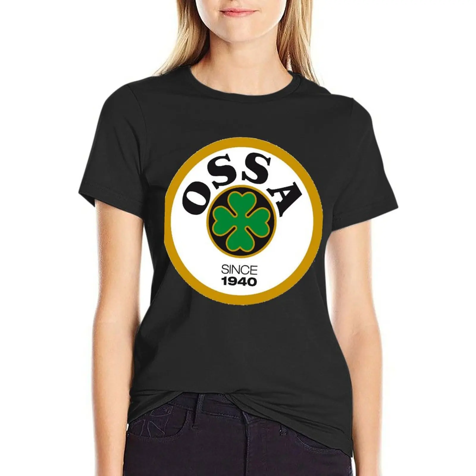 

OSSA Retro Logo Classic T-Shirt tops vintage clothes new edition Aesthetic clothing spring clothes Women 2024