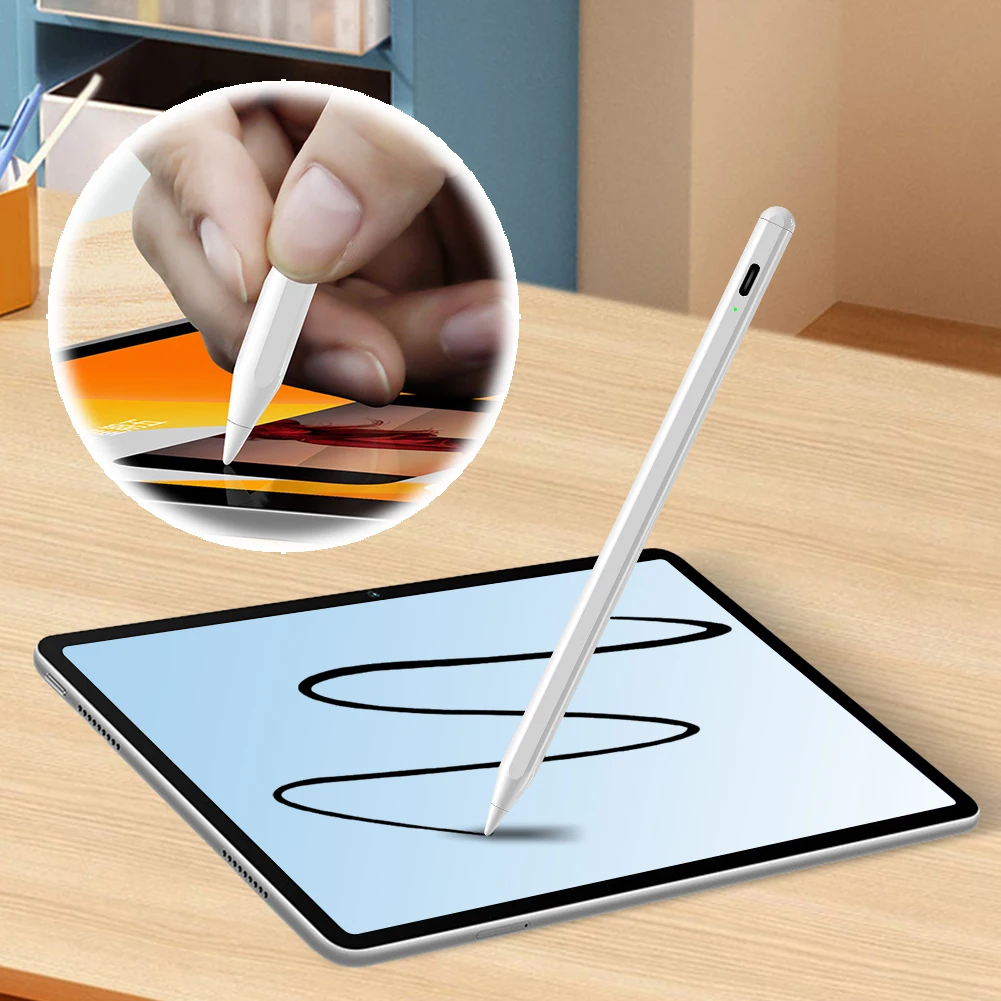 Стилус для сенсорного экрана, емкостный стилус, высокоточная и чувствительная ручка для планшета для IPhone/iPad и других телефонов, планшетов