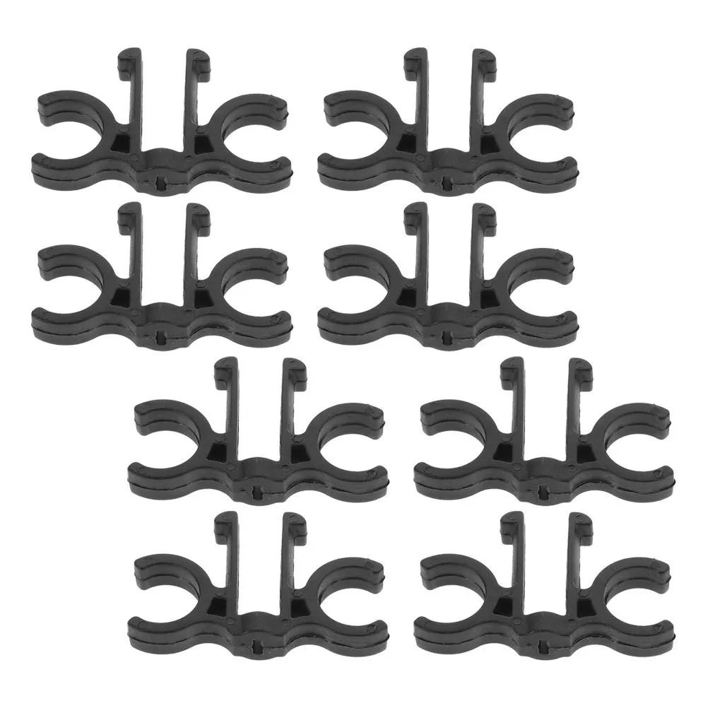 

8Pcs Trekking Pole Clips Plastic Buckle Connecting Hiking Pole Accessories for 18mm Poles Outdoor Walking Stick Clamp