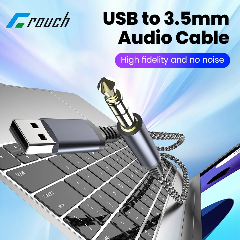 Usb To 3.5Mm Male A…