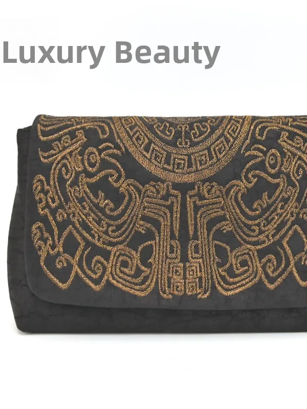 demi-bronze-pattern-xiangyun-silk-handbag-bla-turtle-embroidery-crossbody-bag-women's-faionable-ethnic-sle-handbag