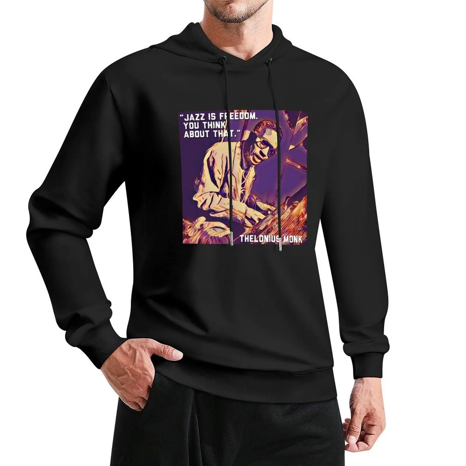 

Monk Pullover Hoodie anime clothing men's coat fashion men japanese style pullover